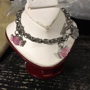 Candy charm bracelet